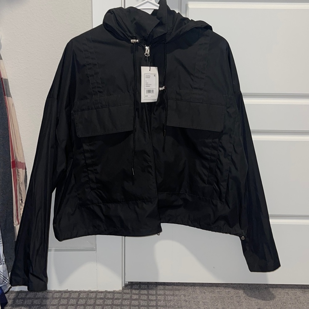 NWT Theory Cropped Anorak